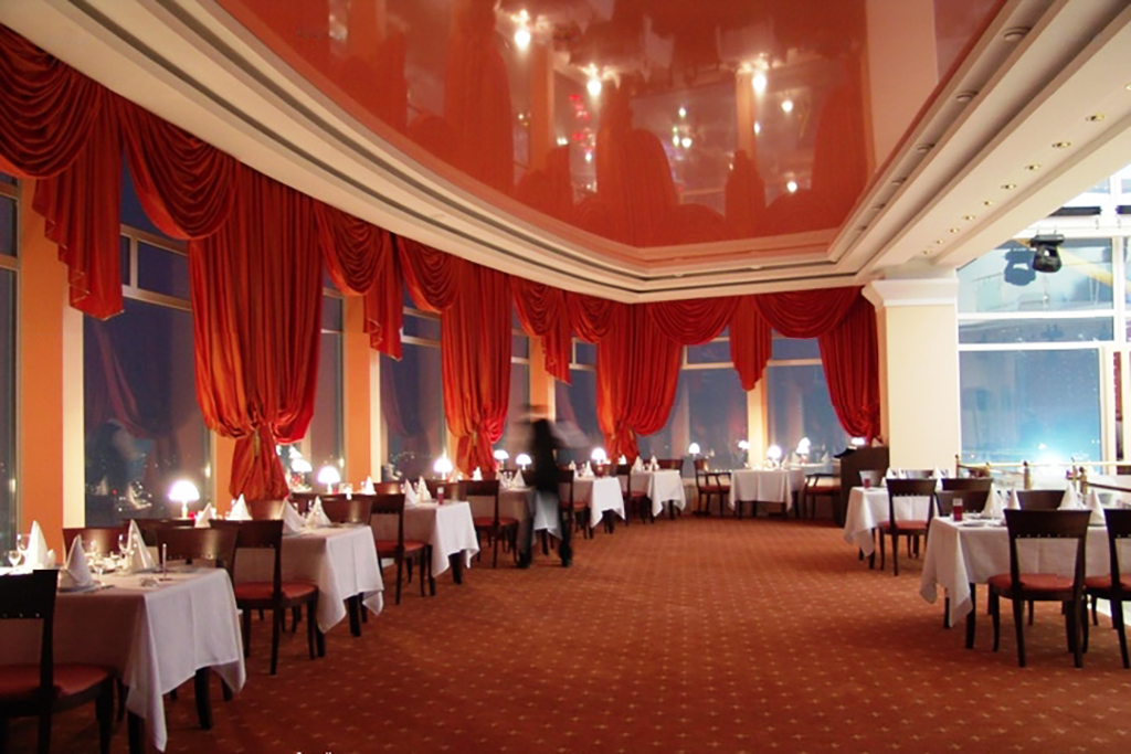 НАТЯЖНОЙ ПОТОЛОК В РЕСТОРАНЕ КАФЕ, БАРЕ НАТЯЖНОЙ ПОТОЛОК В РЕСТОРАНЕ КАФЕ, БАРЕ