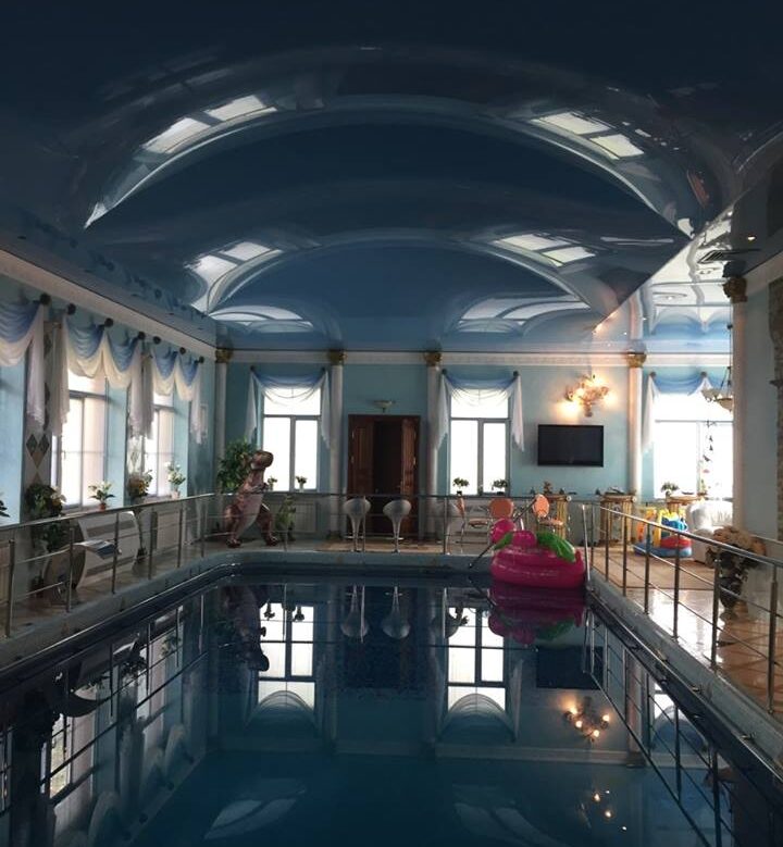 Натяжные потолки для бассейна Натяжные потолки для бассейна